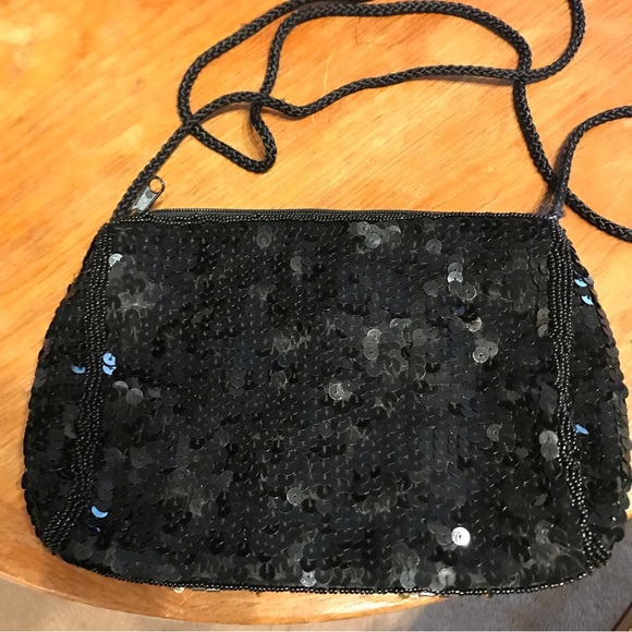 Sequin and rhinestone purse - Picture 2 of 5